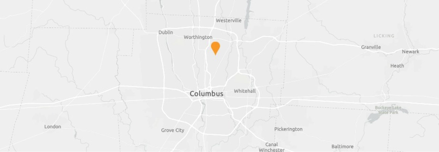 Map of columbus and surrounding areas