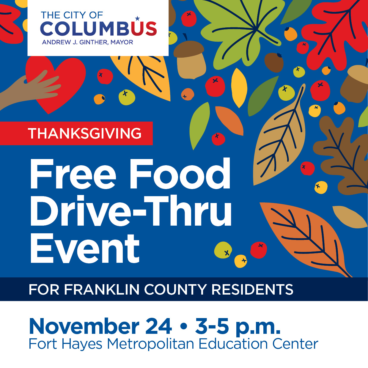Free Food Drive-Thru Event