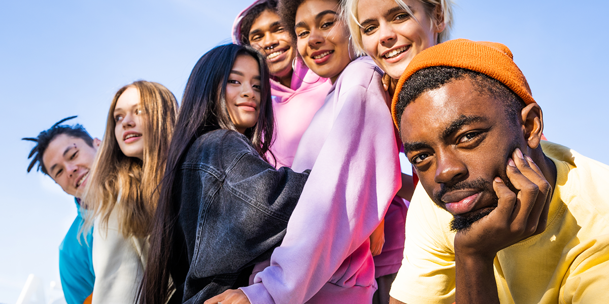 Group of young people