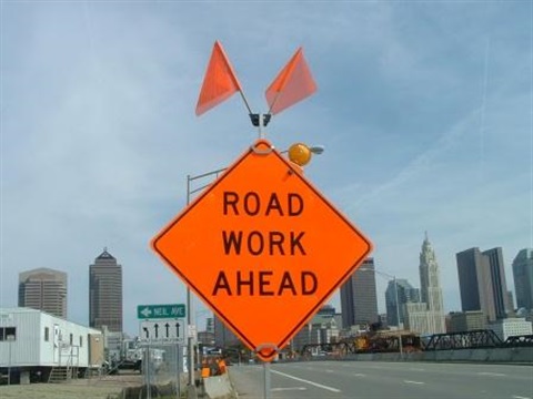 Road Work Ahead