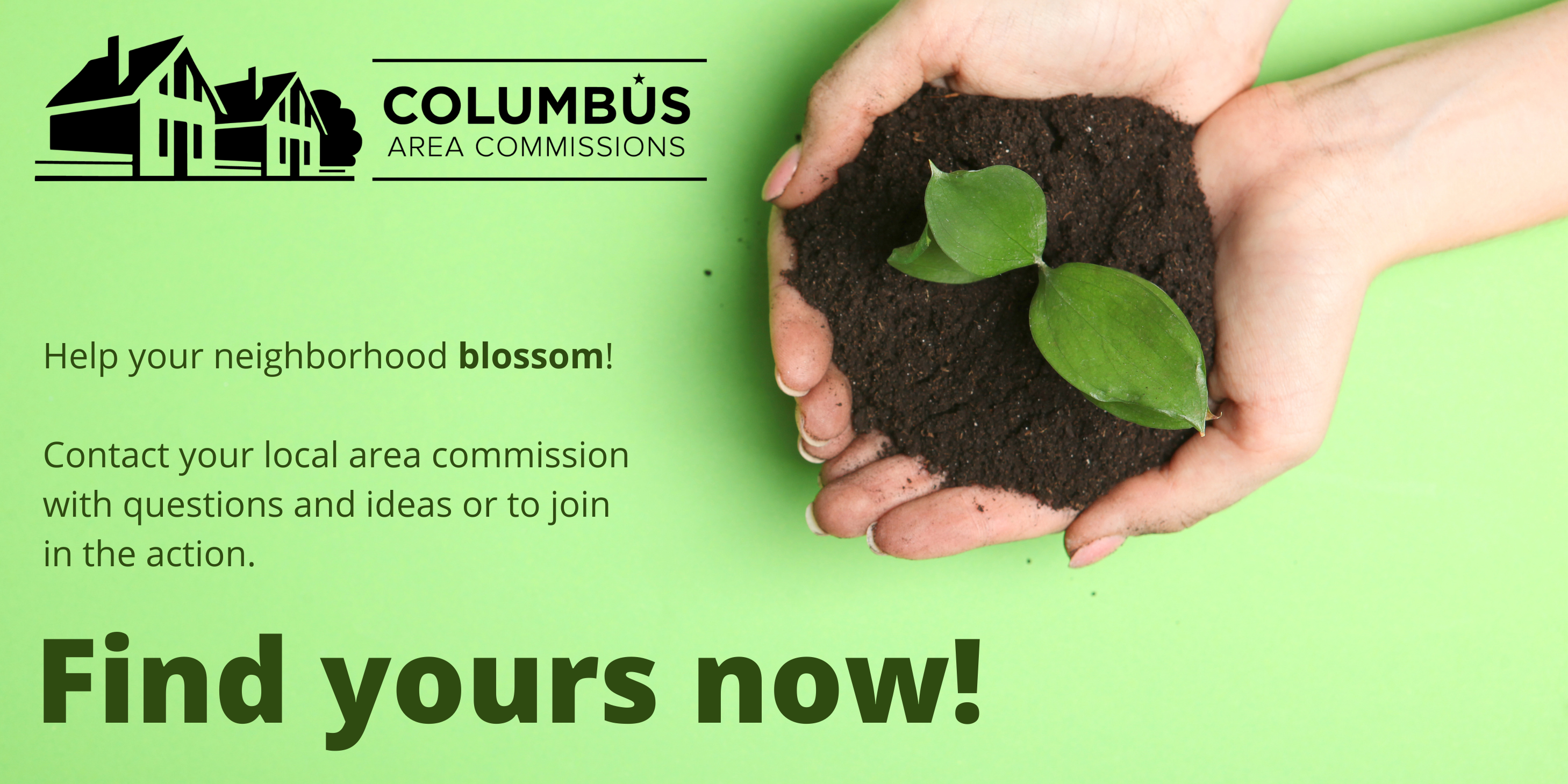 Find out how to join your local area commission and how you can help your community